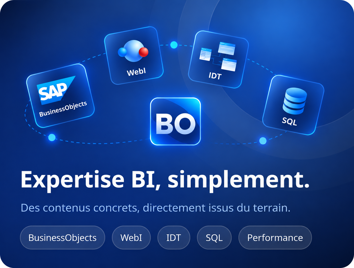 Univers BOTEAM : BusinessObjects, WebI, IDT et SQL